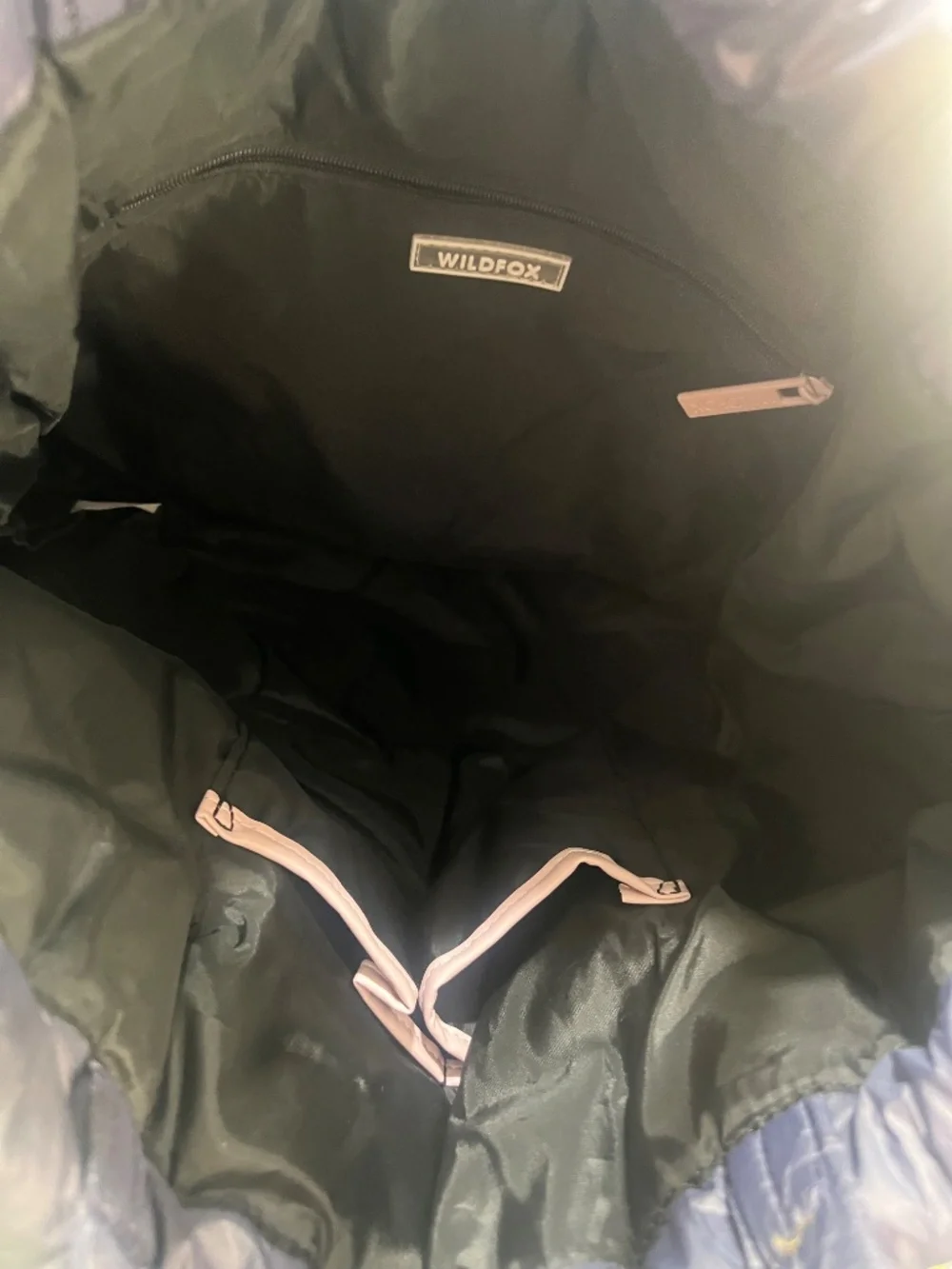 Wildfox Puffy Drawstring Backpack